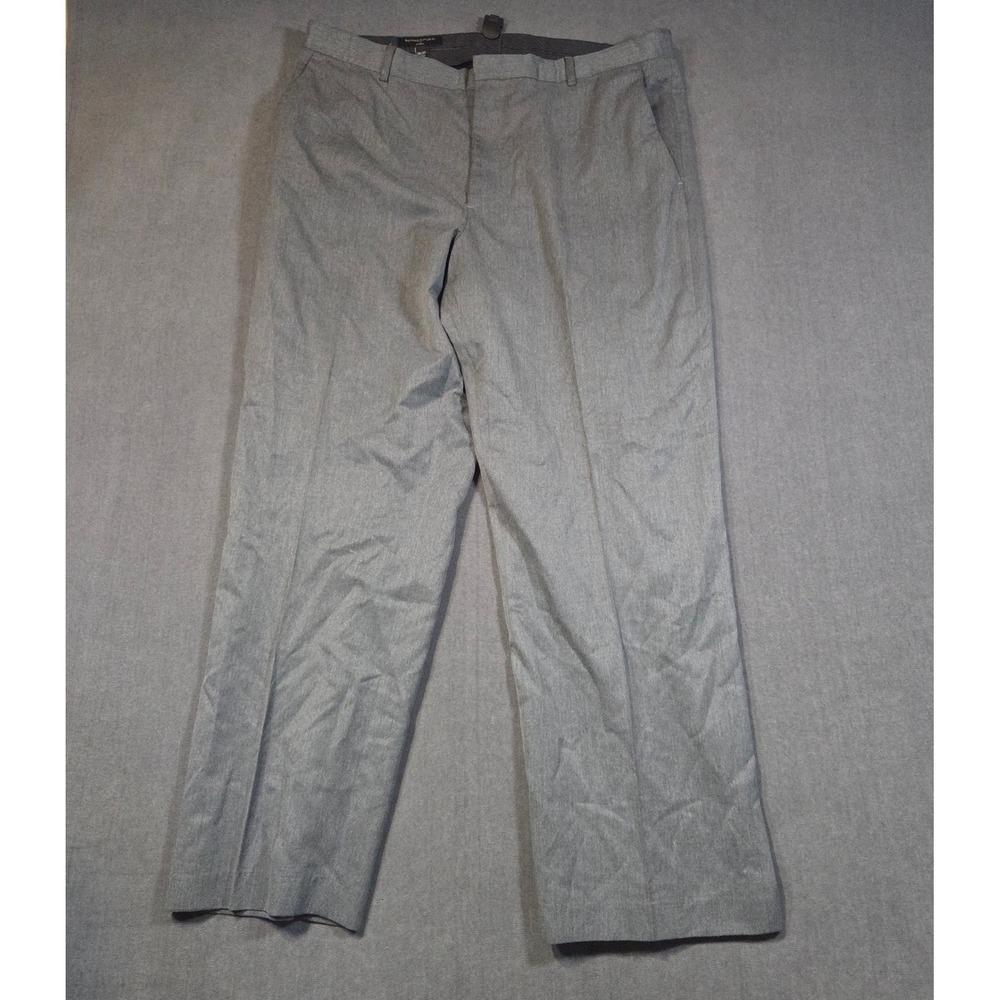 Banana Republic Dress Pants Mens 38x30 Grey Classic Fit Flat Front Trousers